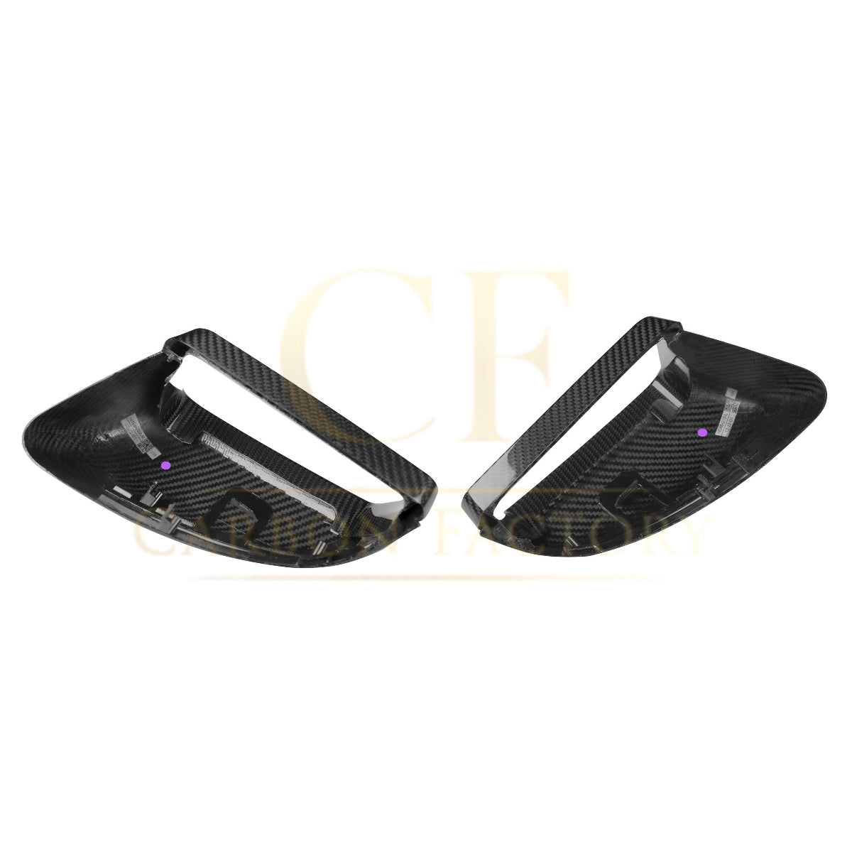 OEM Style Pre-Preg Carbon Fibre Replacement Mirror Covers for Mercedes Benz Universal - Carbon Factory
