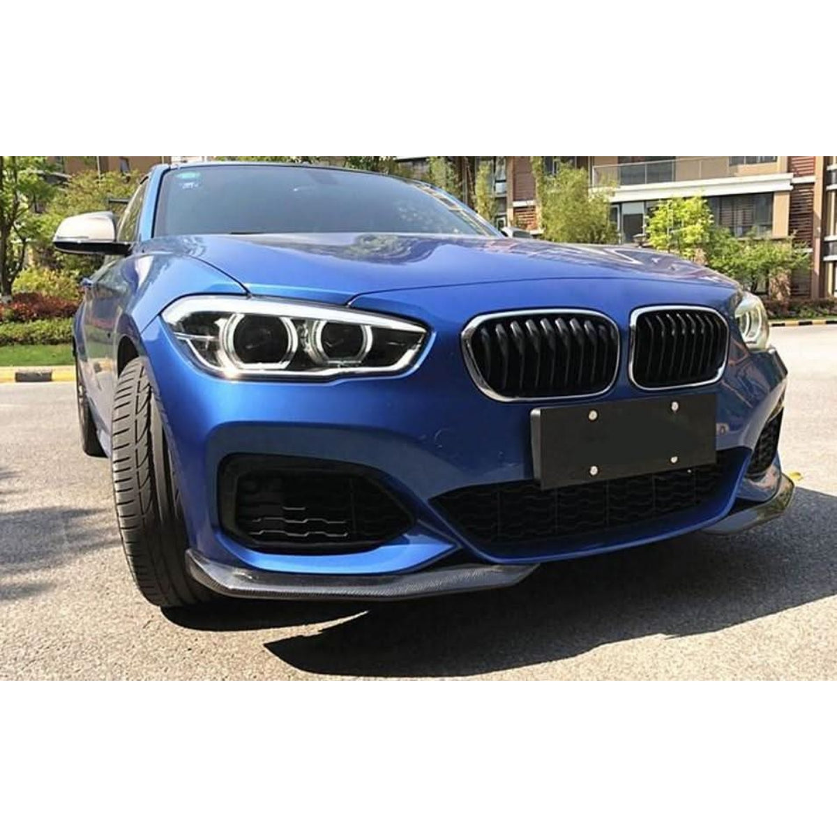 Carbon Fibre Side Splitter for BMW F20 1 Series M Sport 15-19 - Carbon Factory