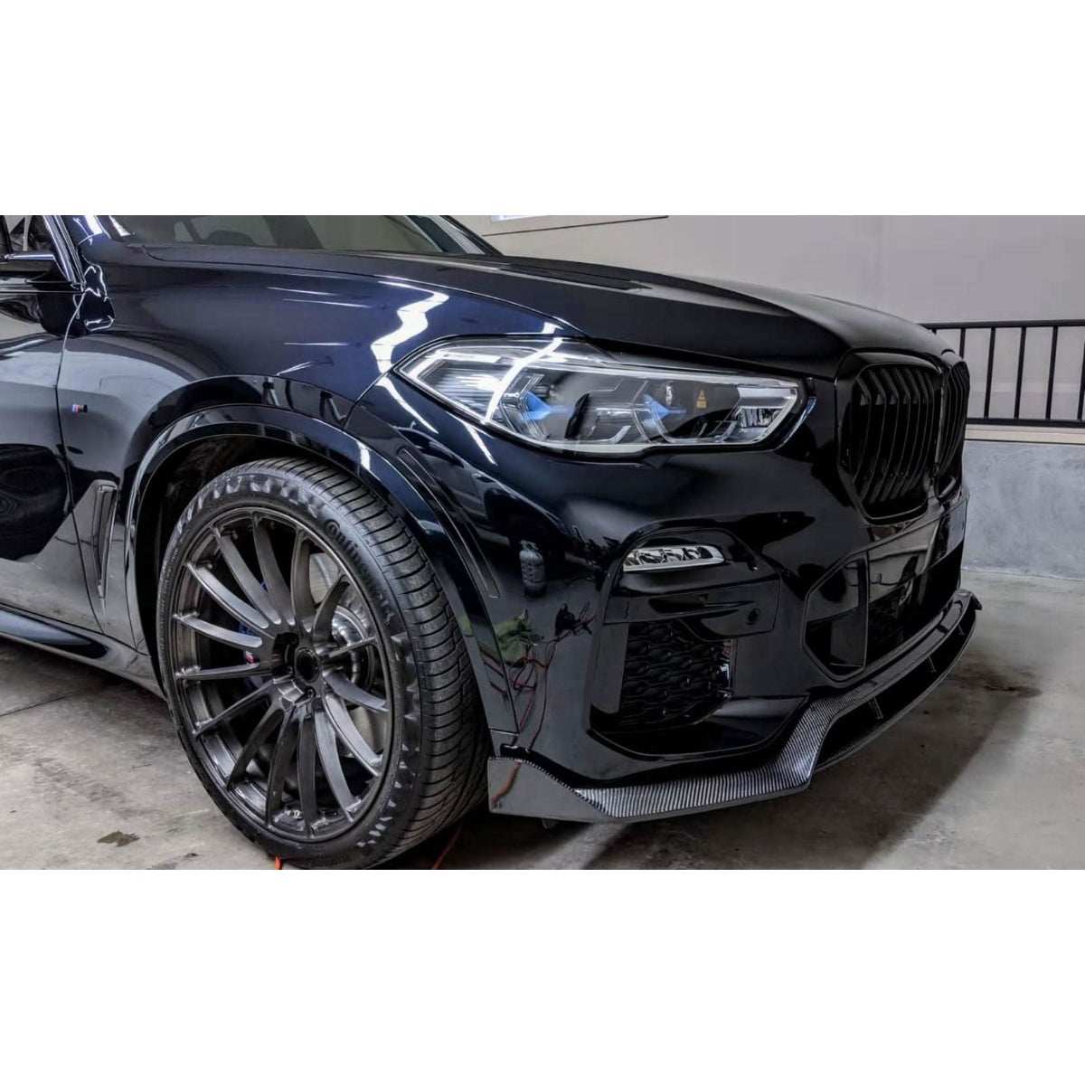 MP Style Carbon Fibre Front Splitter for BMW G05 X5 18-22 - Carbon Factory