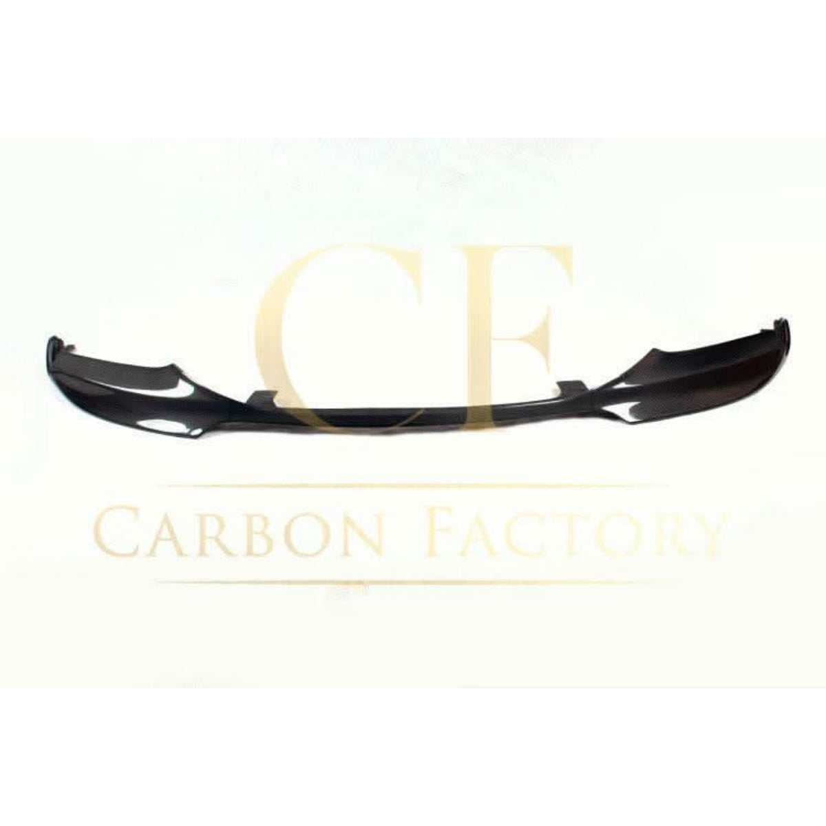 V Style Carbon Fibre Front Splitter for BMW F10 5 Series 10-17 - Carbon Factory