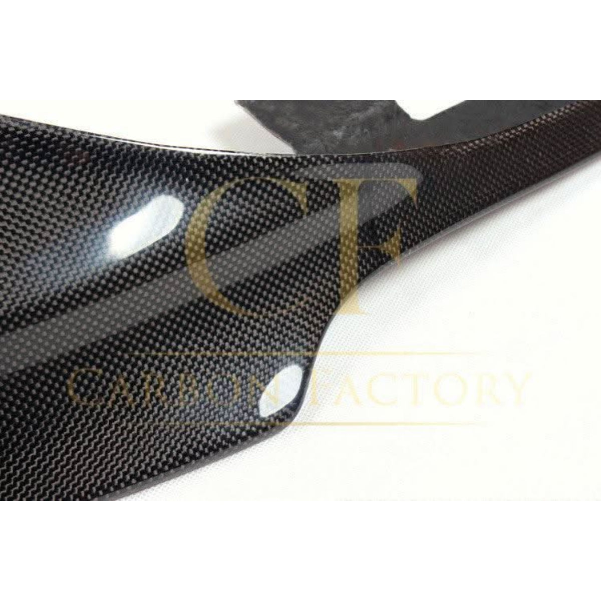 V Style Carbon Fibre Front Splitter for BMW F10 5 Series 10-17 - Carbon Factory