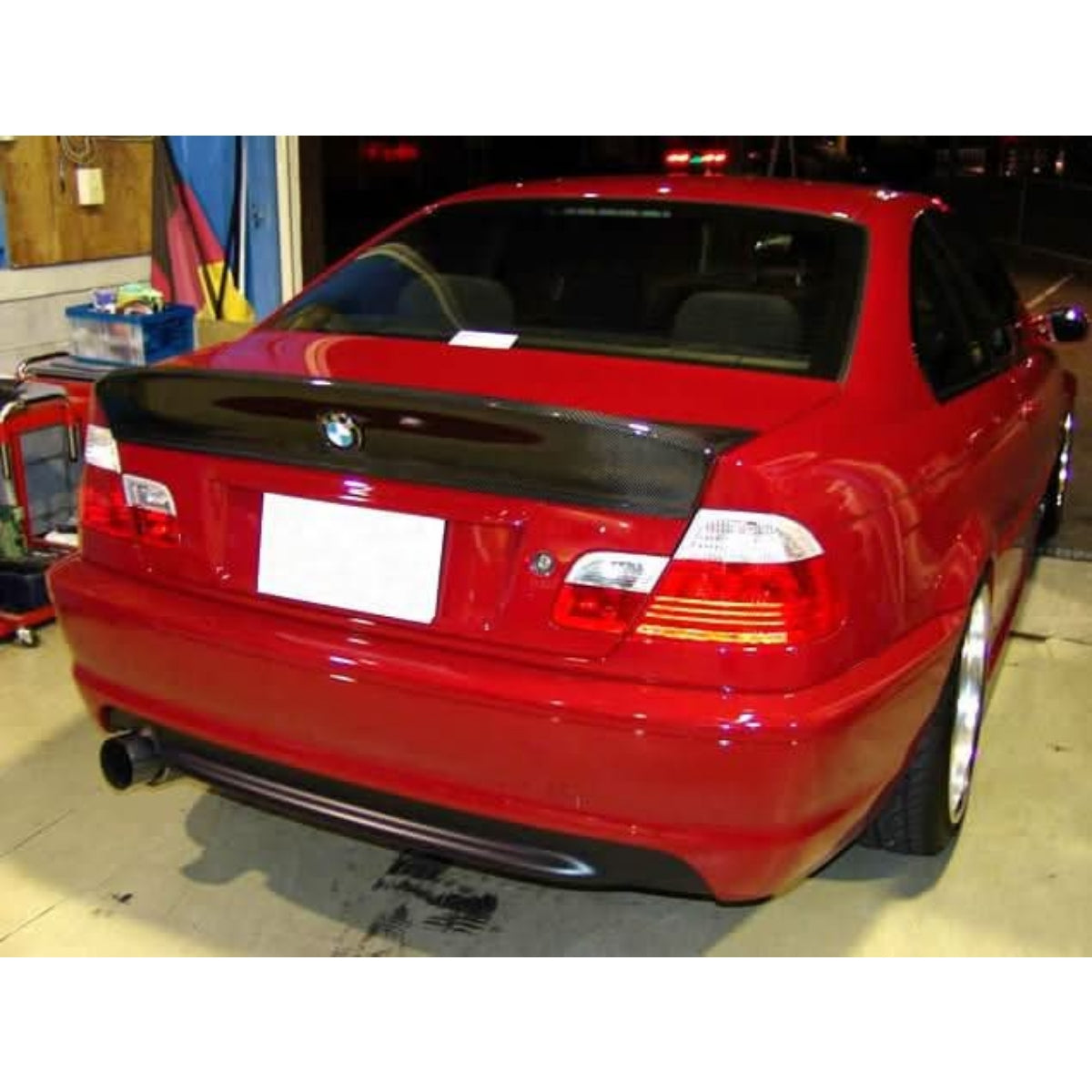 CS Style Carbon Fibre Boot Spoiler for BMW E46 3 Series 96-05 - Carbon Factory