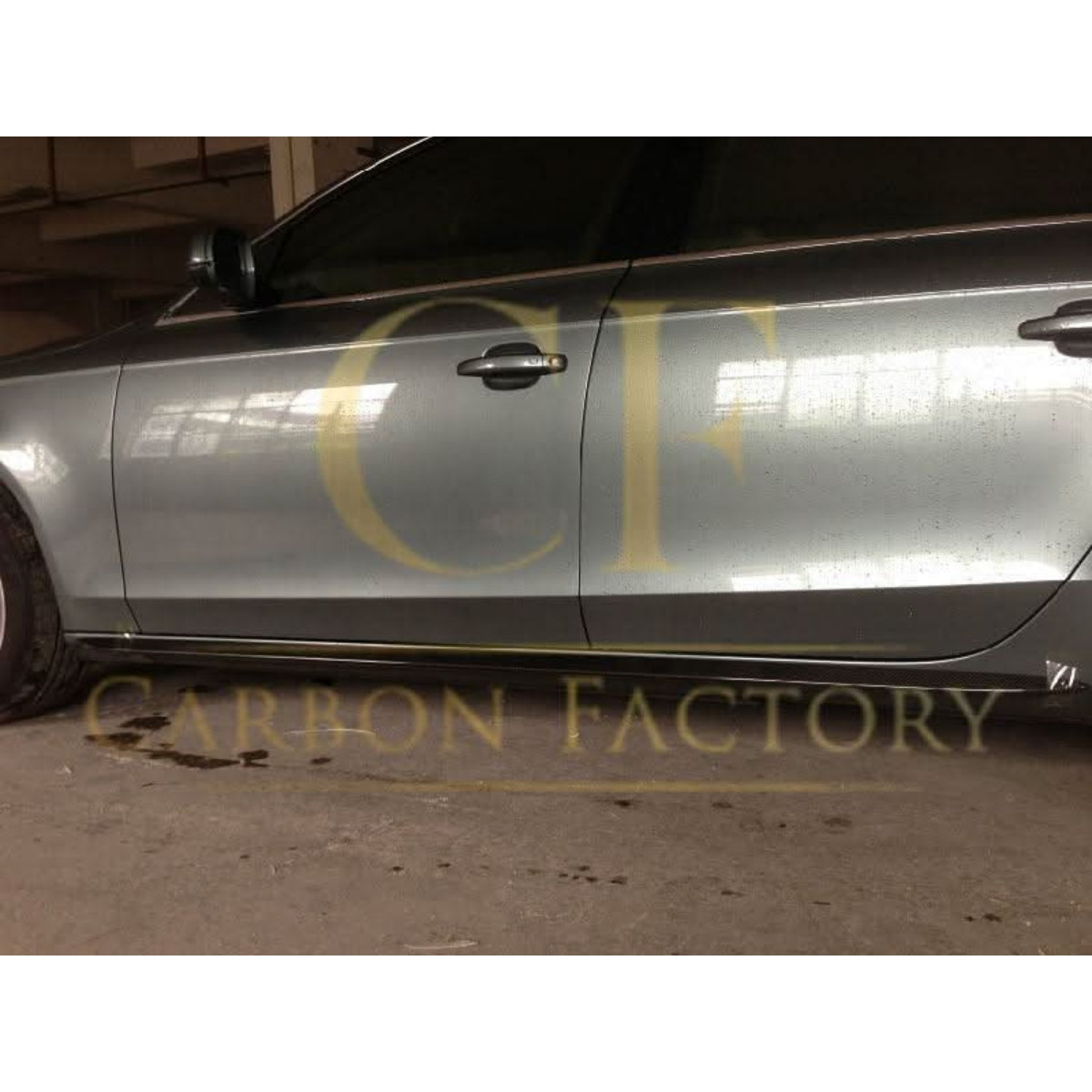 Carbon Fibre Side Skirts for Audi B8 A5 4 Door 07-10 - Carbon Factory