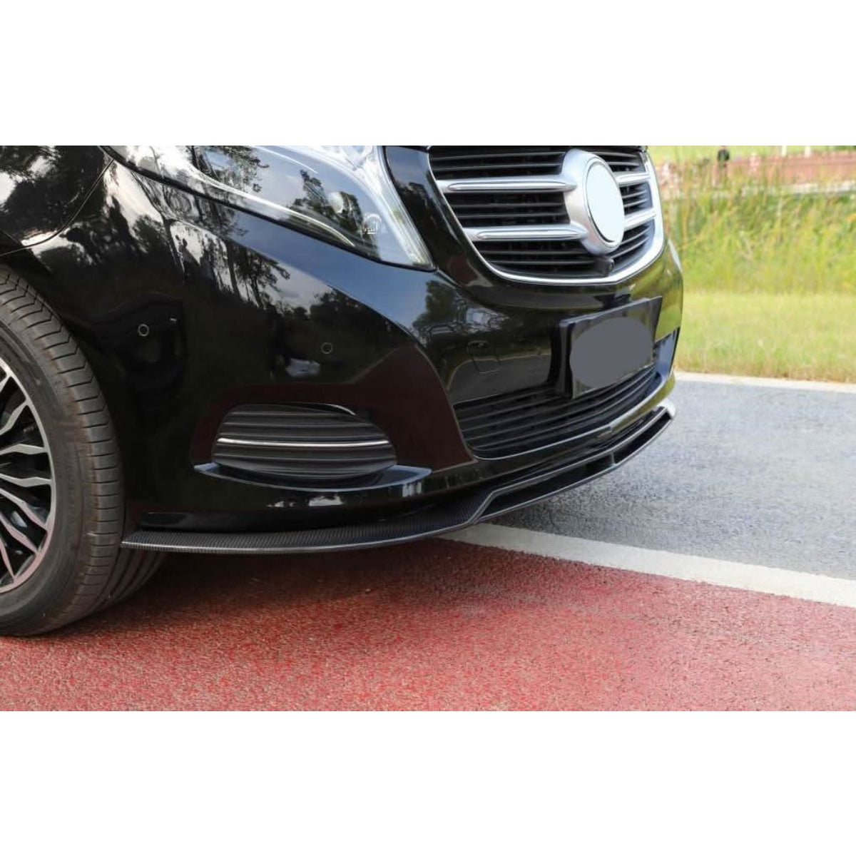 AMG Style Carbon Fibre Front Splitter for Mercedes Benz W447 Vito 16-18 - Carbon Factory