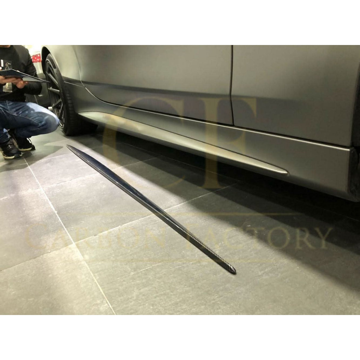 Carbon Fibre Side Skirts for Mercedes Benz W222 S Class Coupe 14-17 - Carbon Factory