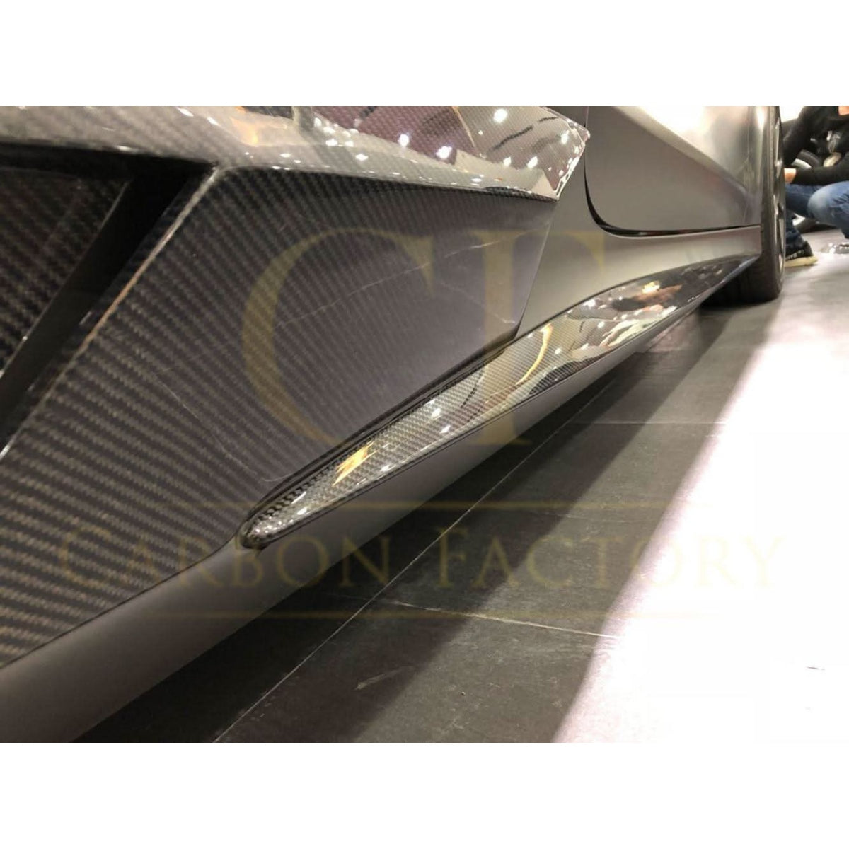 Carbon Fibre Side Skirts for Mercedes Benz W222 S Class Coupe 14-17 - Carbon Factory