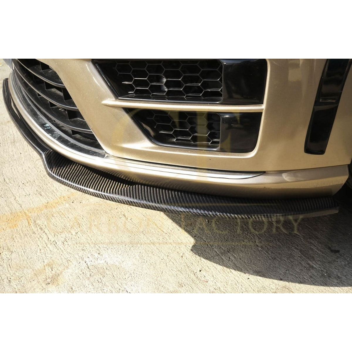 RG Style Carbon Fibre Front Splitter for VW Golf MK7 R 14-17 - Carbon Factory
