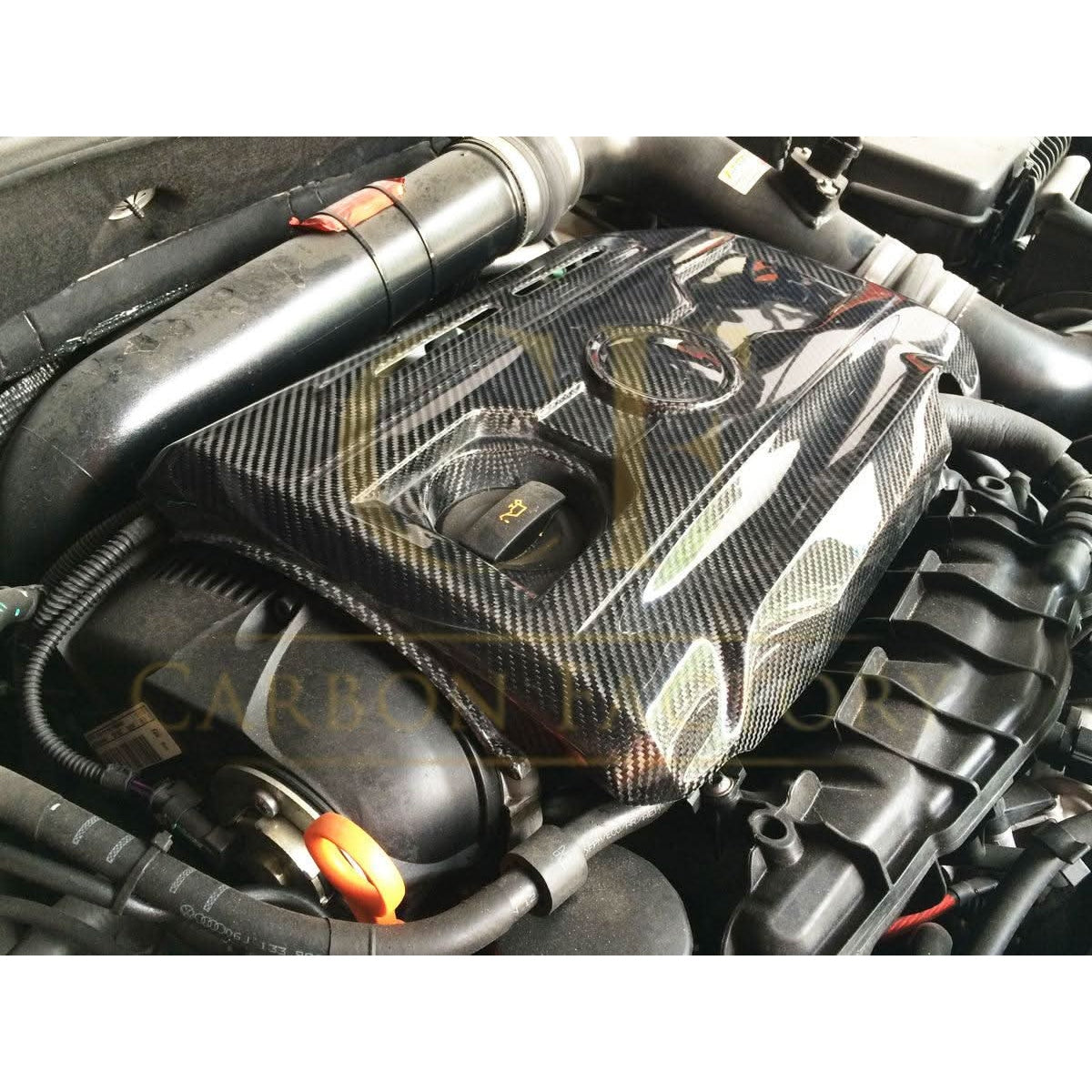 Scirocco Style Carbon Fibre Engine Cover for VW Golf MK6 GTI 08-13 - Carbon Factory