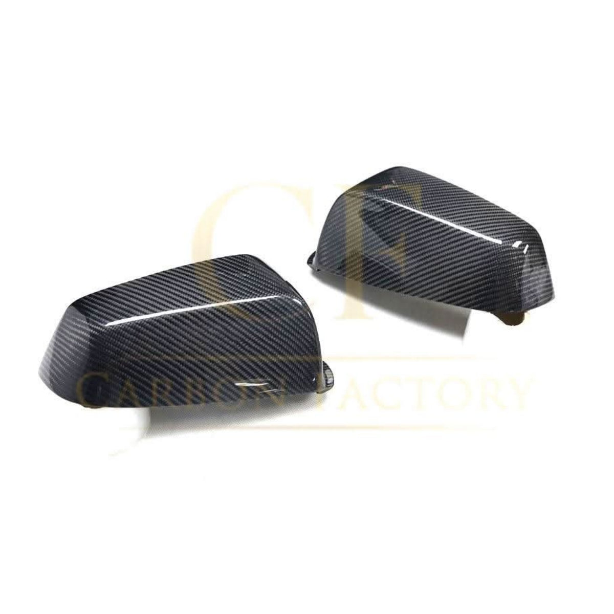 OEM Style Carbon Fibre Replacement Mirror Covers for BMW E60 5 Series LCI