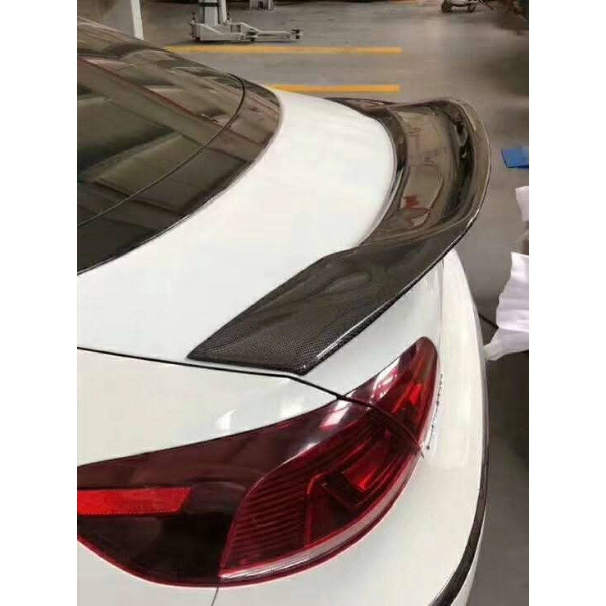 R Style Carbon Fibre Boot Spoiler for VW Passat CC B7 11-18 - Carbon Factory