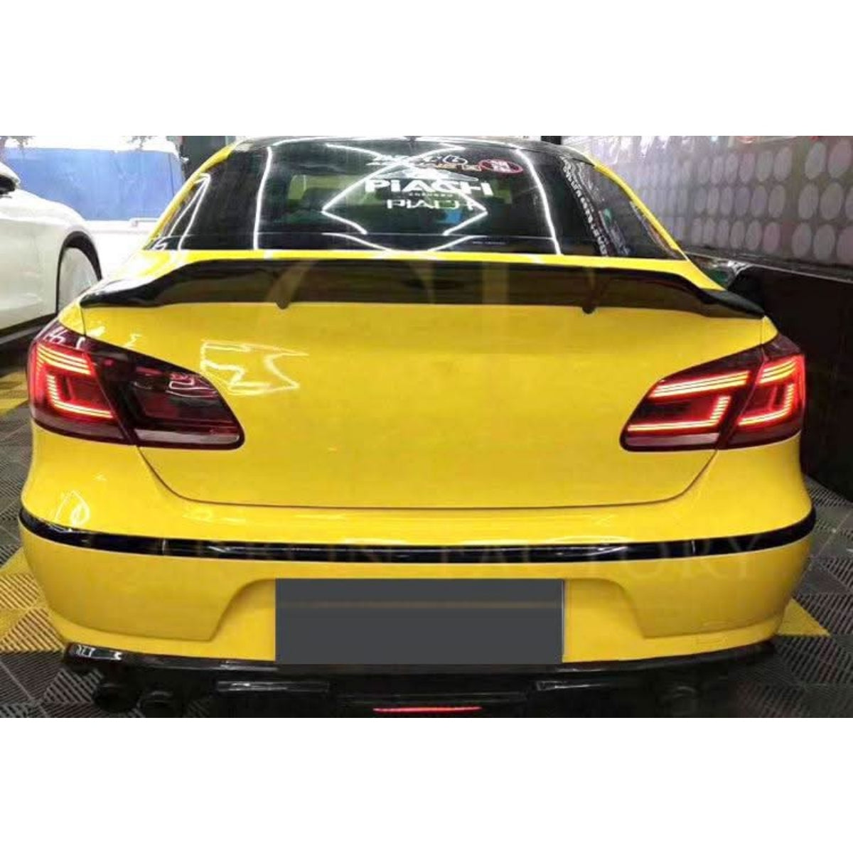 R Style Carbon Fibre Boot Spoiler for VW Passat CC B7 11-18 - Carbon Factory
