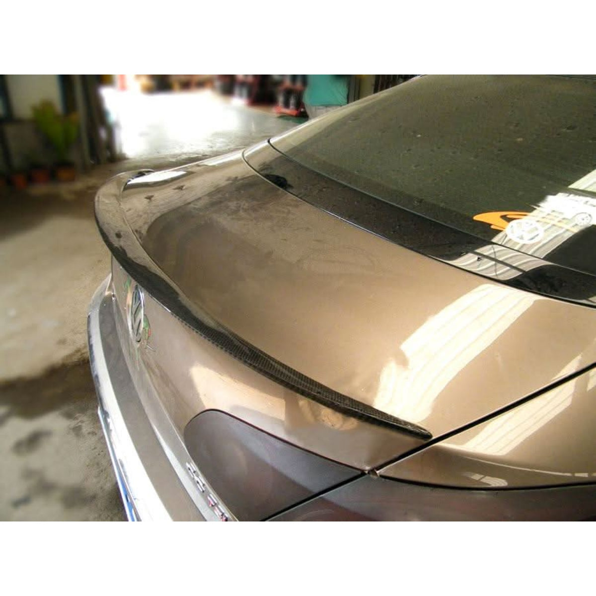 V Style Carbon Fibre Boot Spoiler for VW Passat CC B6 05-10 - Carbon Factory