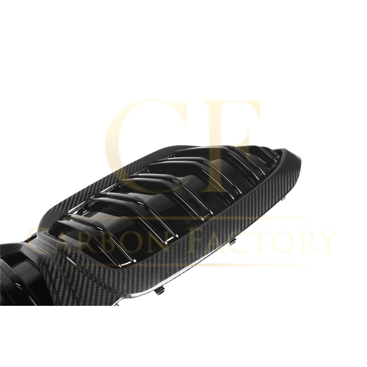 Double Slat Pre-Preg Carbon Fibre Front Grille for BMW i3 23-25 - Carbon Factory