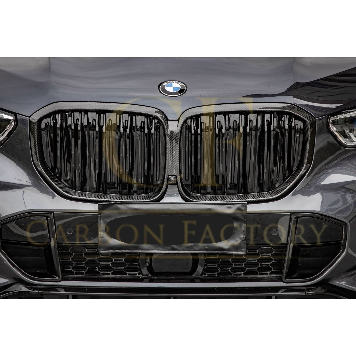 Pre-preg Carbon Fibre Front Grille for BMW G05 X5 19-22 - Carbon Factory
