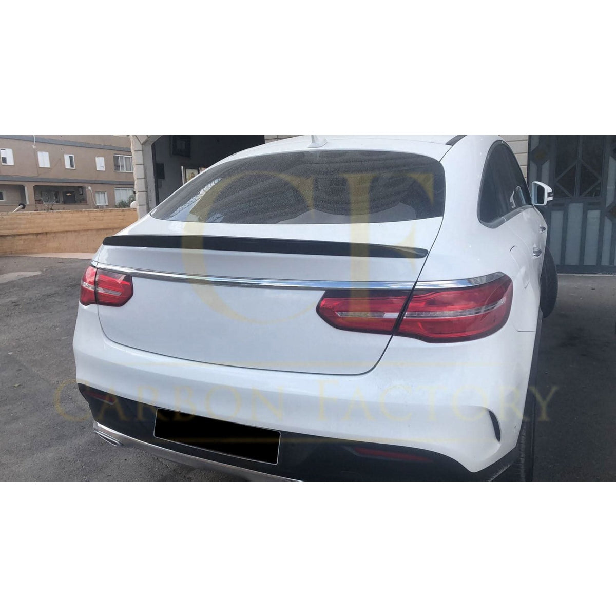 AMG Style Carbon Fibre Boot Spoiler for Mercedes Benz W292 GLE Coupe 16-19 - Carbon Factory