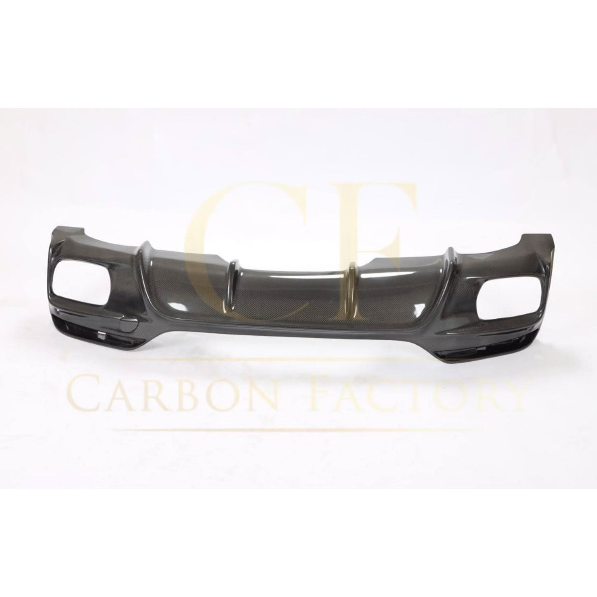 3D Style Carbon Fibre Rear Diffuser for BMW F16 X6 14-18 - Carbon Factory