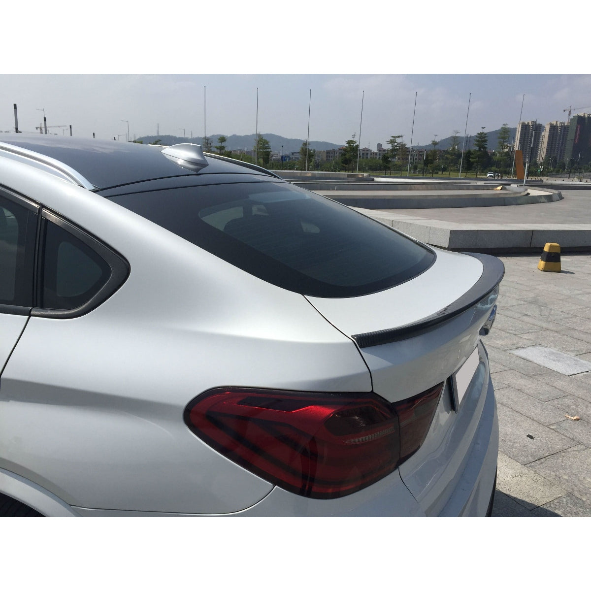 3D Style Carbon Fibre Boot Spoiler for BMW F26 X4 14-17 - Carbon Factory