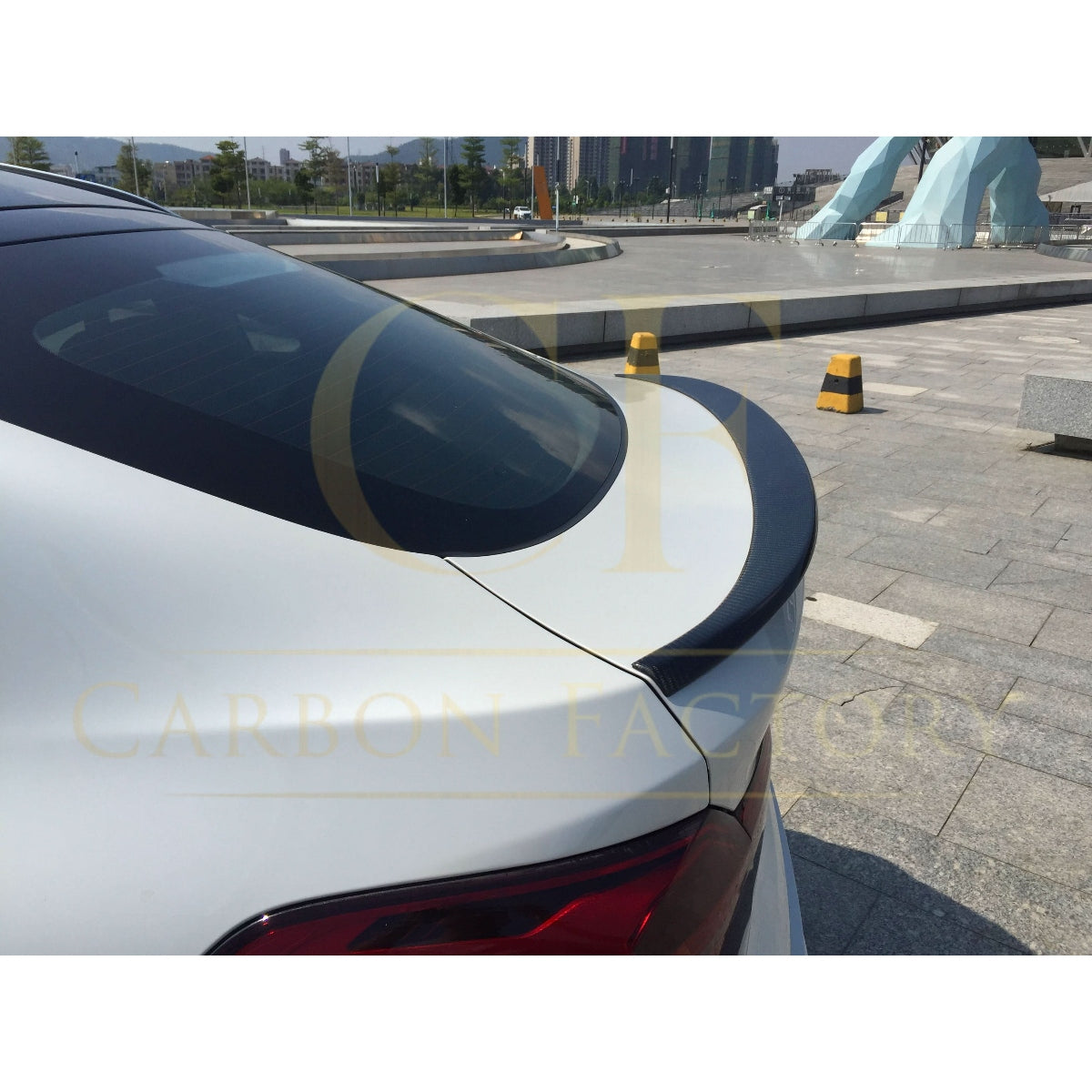 3D Style Carbon Fibre Boot Spoiler for BMW F26 X4 14-17 - Carbon Factory