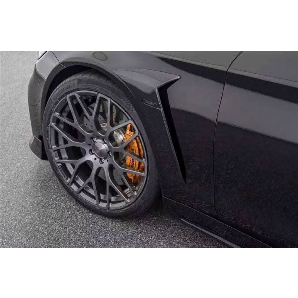 Carbon Fibre Side Fender Trims for Mercedes Benz W222 S Class Saloon 14-20 - Carbon Factory
