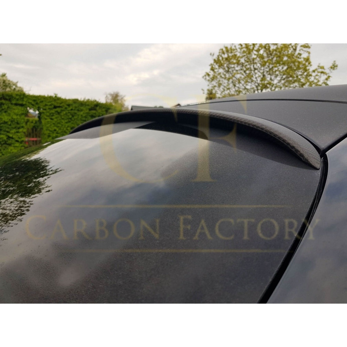 AMG Style Carbon Fibre Roof Spoiler for Mercedes Benz W253 GLC Coupe 16-23 - Carbon Factory