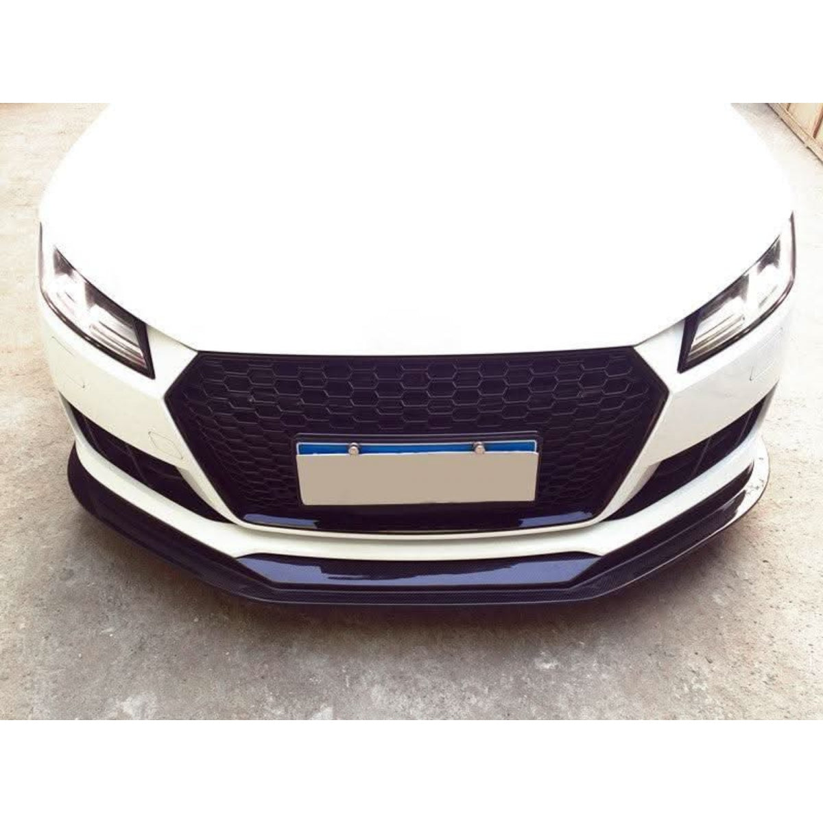 CF Style Carbon Fibre Front Splitter for Audi 8S TT MK3 15-18 - Carbon Factory