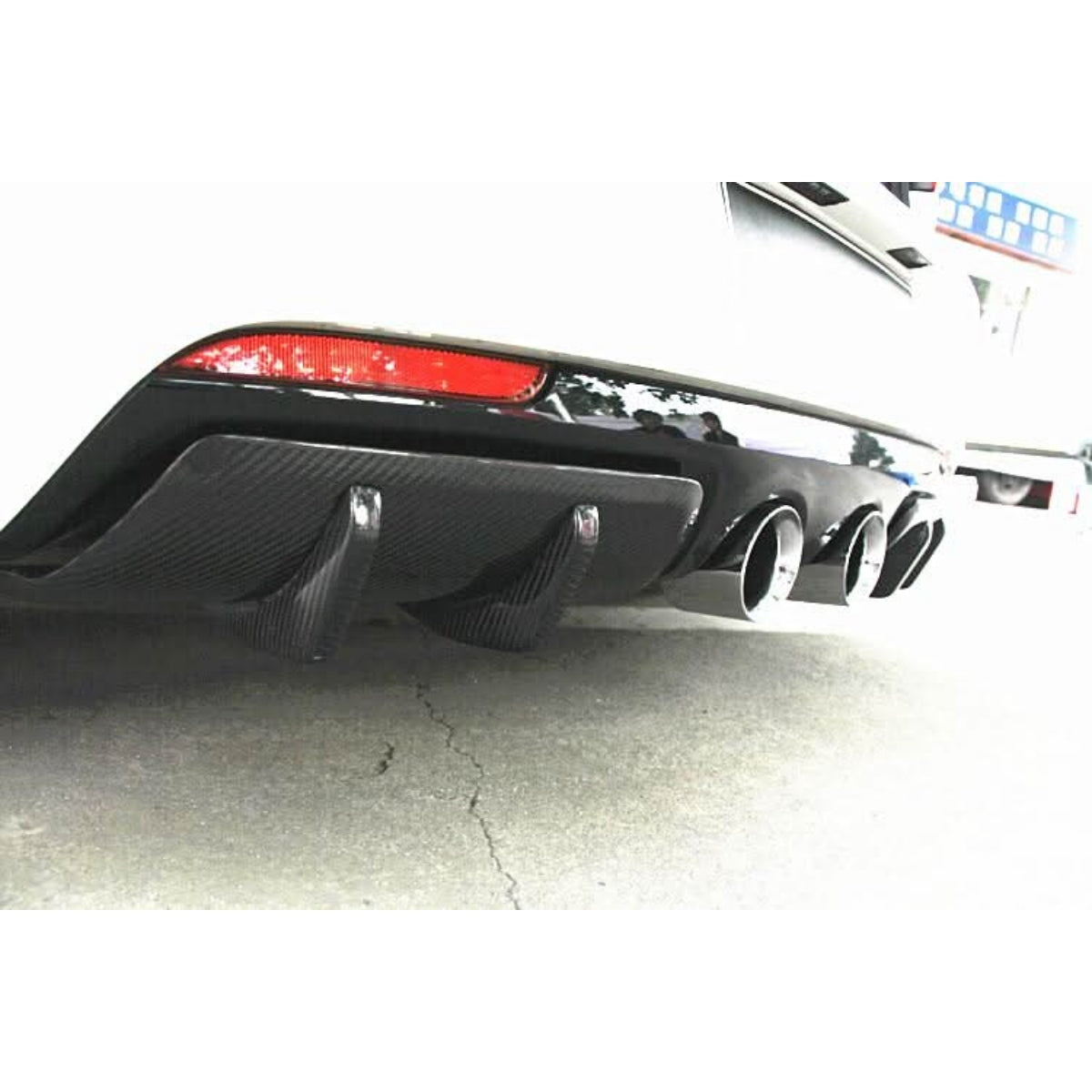 OSIR Style Carbon Fibre Rear Diffuser for VW Golf MK6 R20 08-13 - Carbon Factory