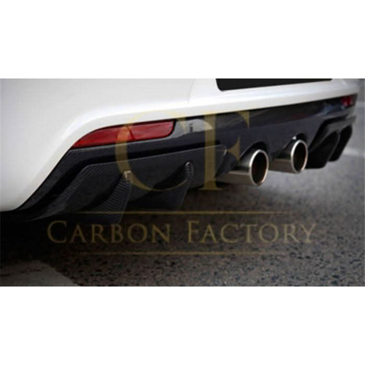OSIR Style Carbon Fibre Rear Diffuser for VW Golf MK6 R20 08-13 - Carbon Factory
