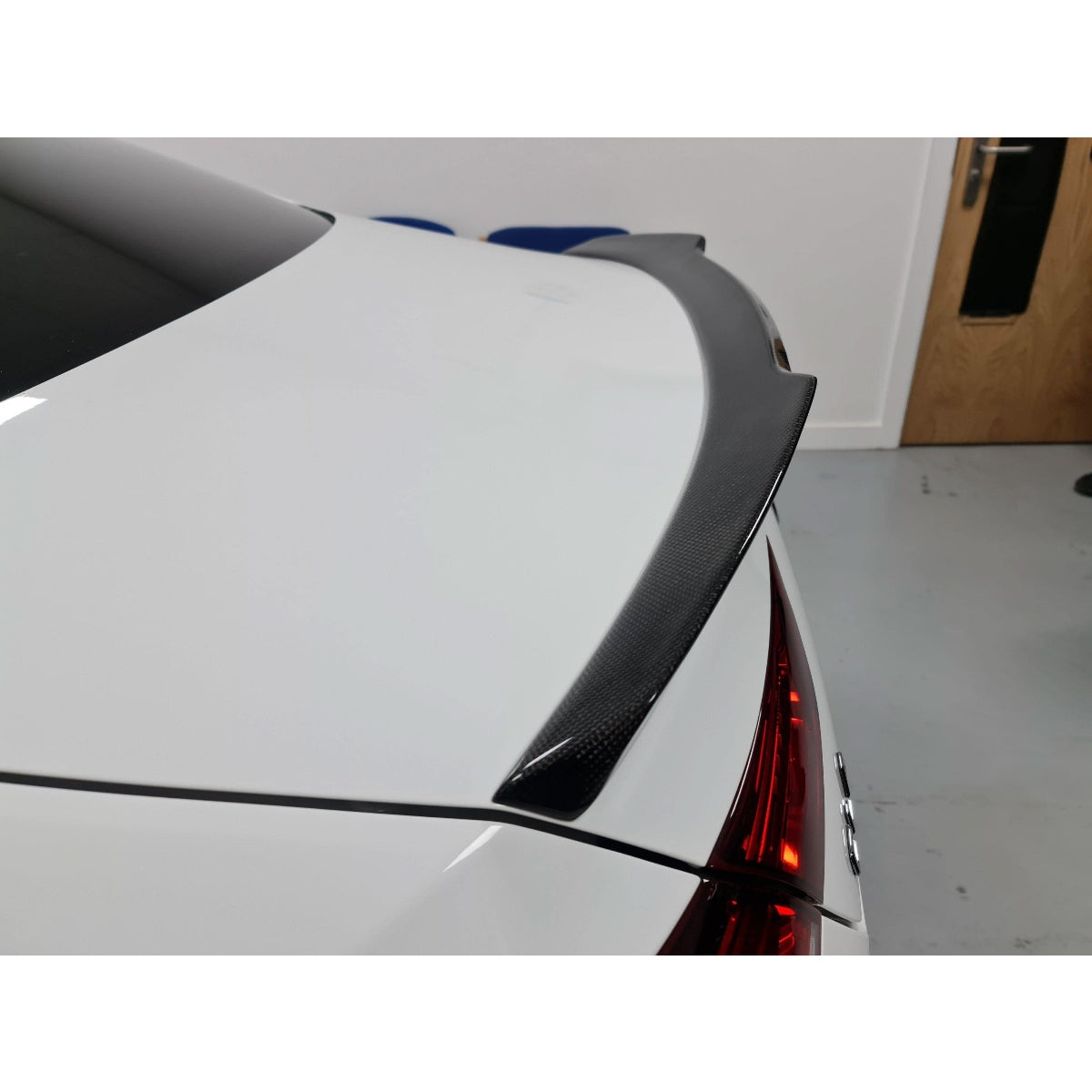 FD Style Pre-Preg Carbon Fibre Boot Spoiler for Mercedes Benz W118 CLA 20-Present - Carbon Factory
