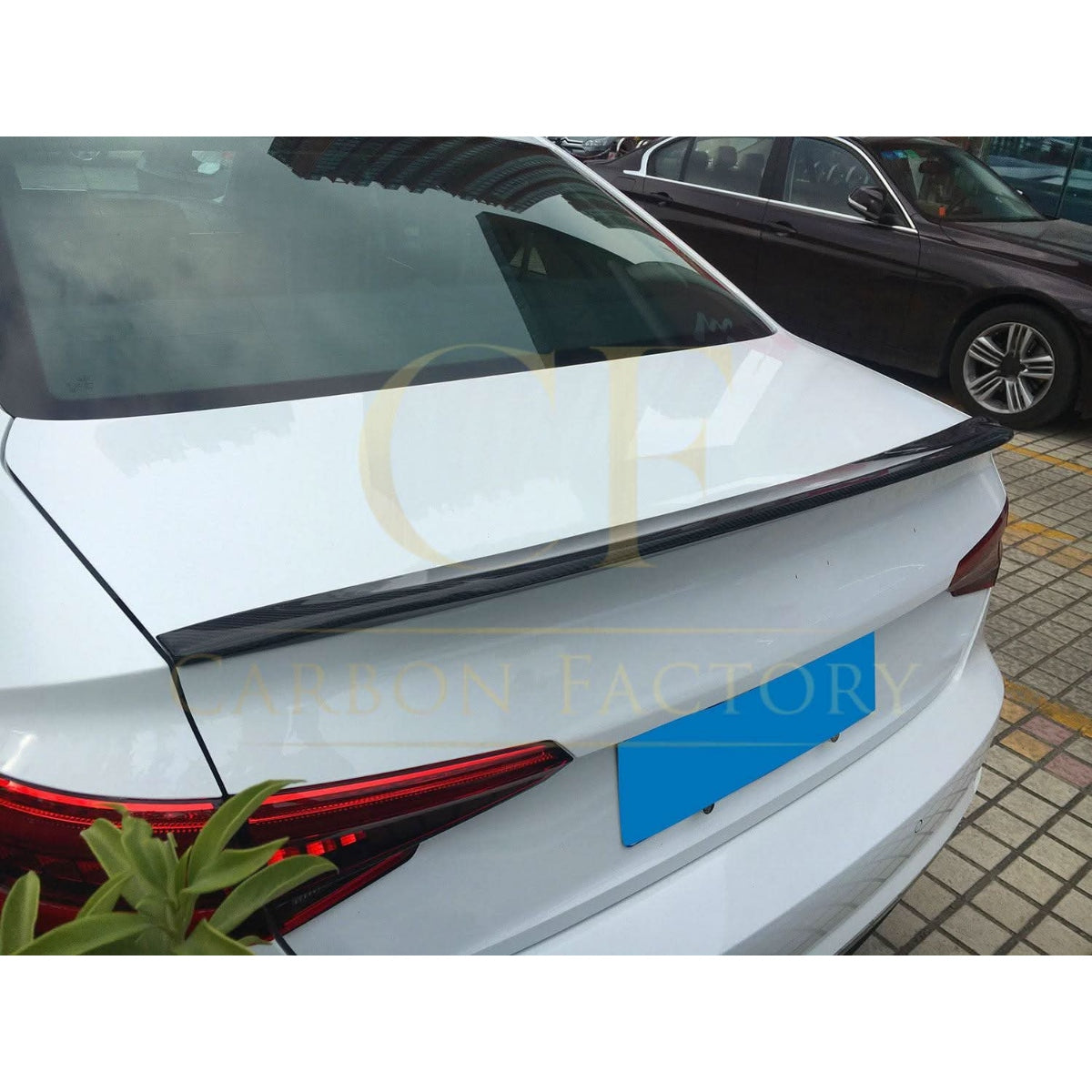 C Style Carbon Fibre Boot Spoiler for Audi A4 S4 B9 16-22 - Carbon Factory