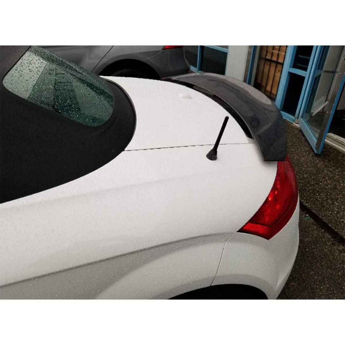 V Style Carbon Fibre Boot Spoiler for Audi 8J TT TTS MK2 07-14 - Carbon Factory