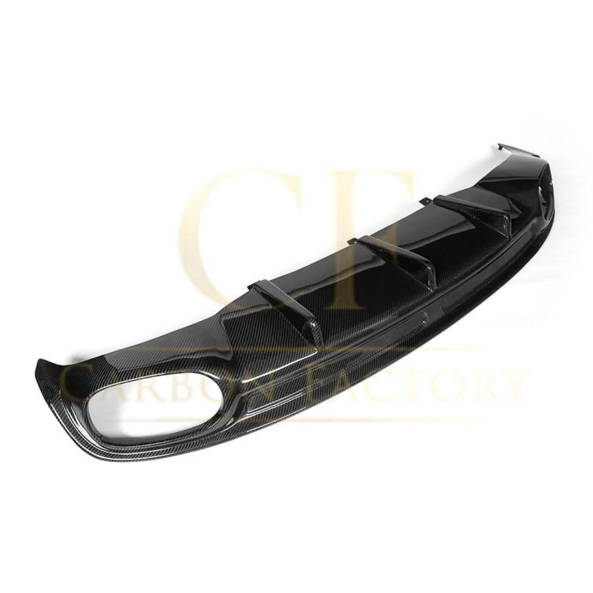 V Style Carbon Fibre Rear Diffuser for Audi 4G A7 S Line 10-14 - Carbon Factory