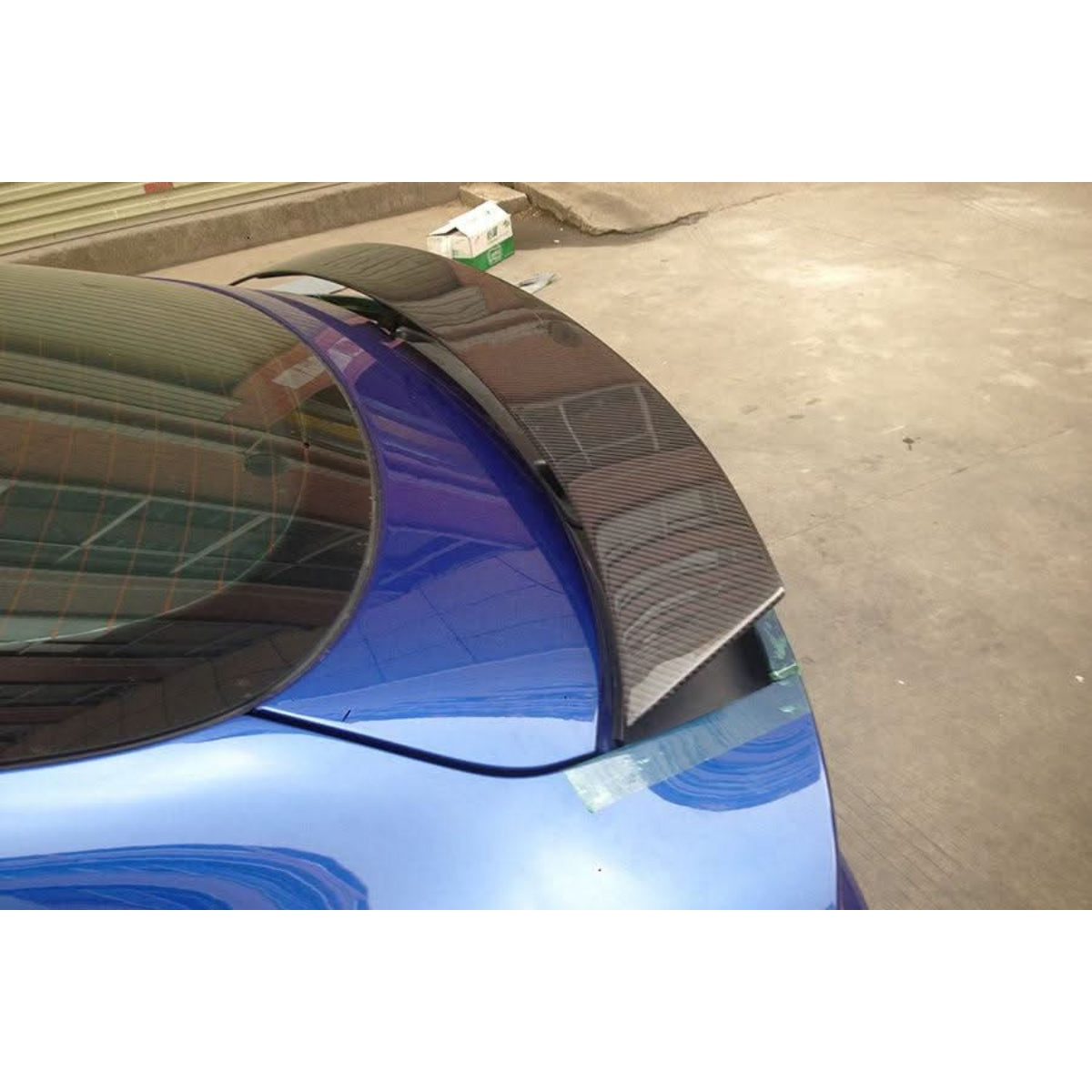 P Style Carbon Fibre Boot Spoiler for Audi 4G A7 S7 10-18 - Carbon Factory