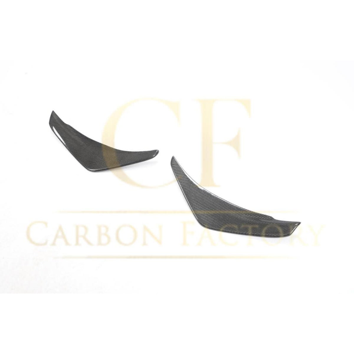 Carbon Fibre Front Canards for BMW F55 F56 Mini Cooper S & JCW 14-22 - Carbon Factory