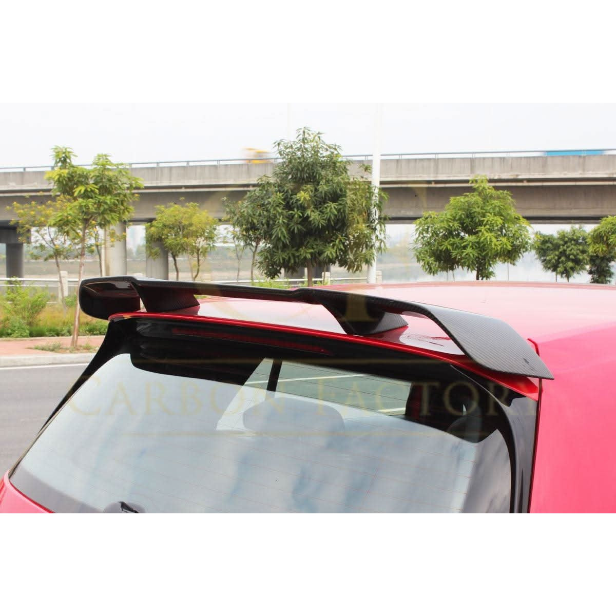 RZ Style Carbon Fibre Boot Spoiler for VW Golf MK7 GTI GTD & R 14-20 - Carbon Factory