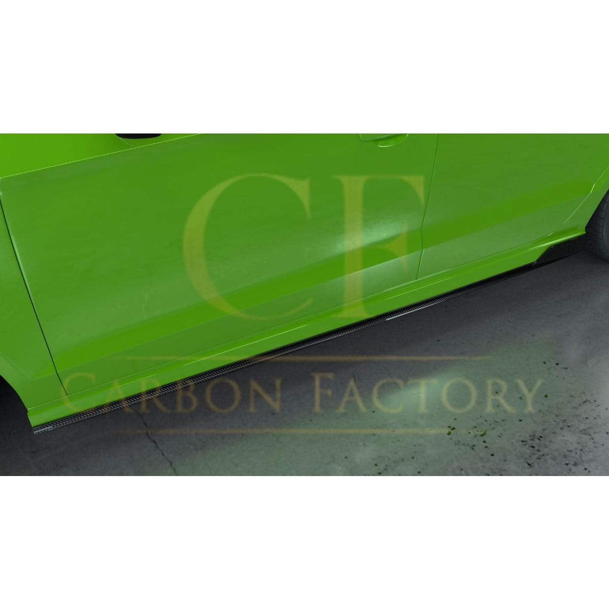 RZ Style Carbon Fibre Side Skirts for Audi 8V S3 RS3 Saloon 14-20 - Carbon Factory