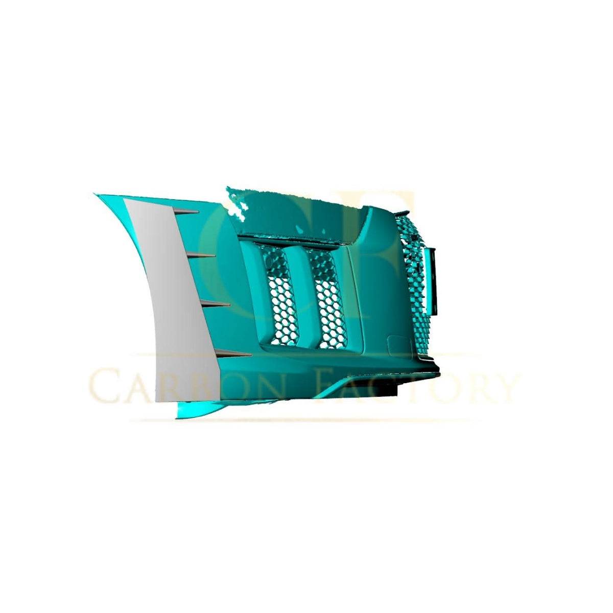Pre-Preg Carbon Fibre Front Bumper Canards for Audi R8 V10 Gen 2 15-19 - Carbon Factory