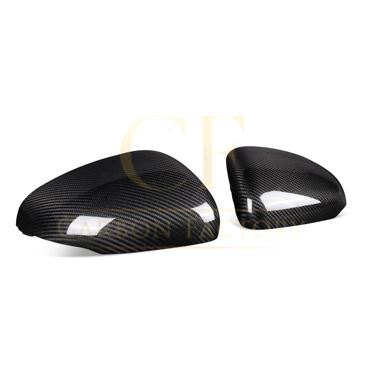 Pre-Preg Carbon Fibre Replacement Mirror Covers for Mercedes Benz W177 A Class CLA 19-Present - Carbon Factory