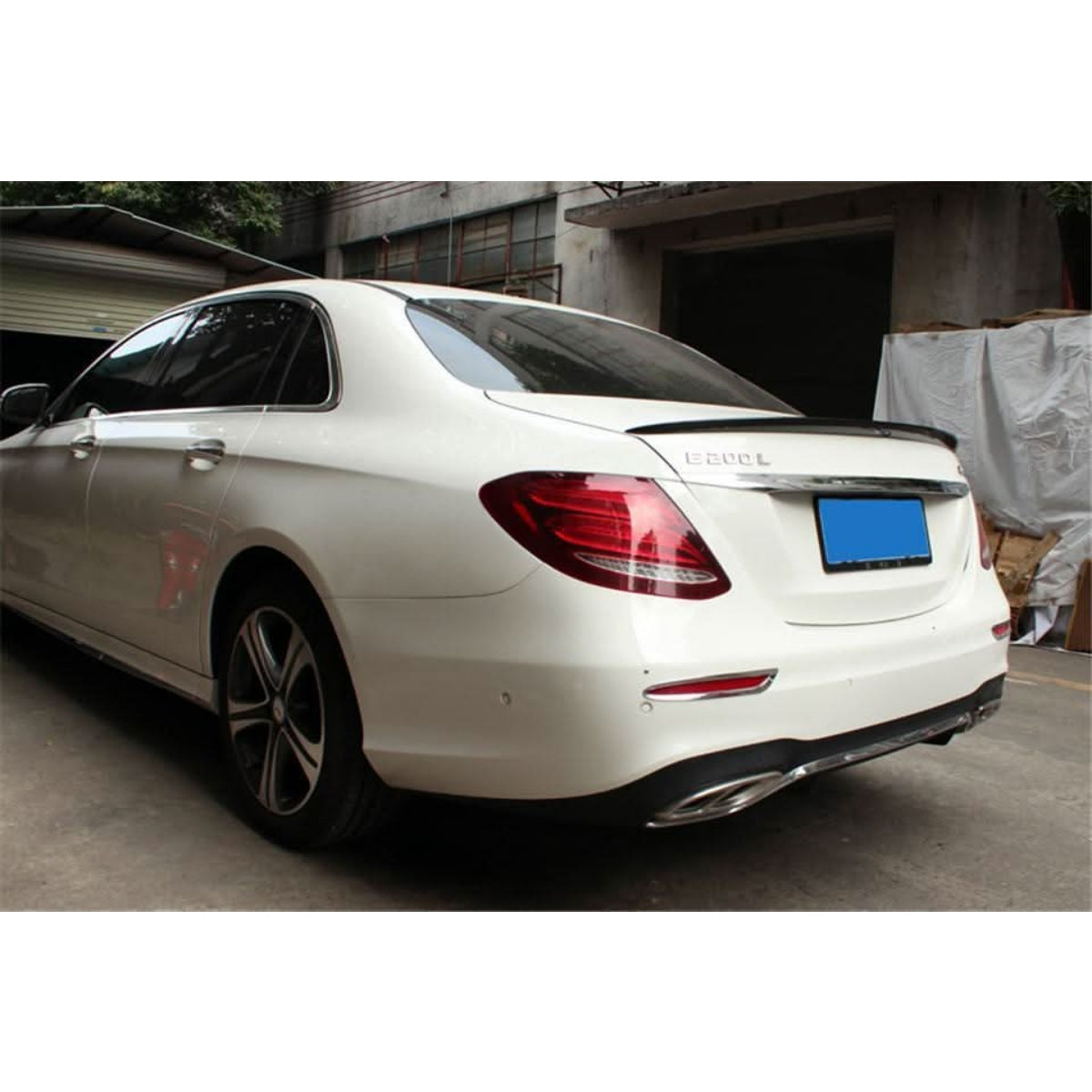 AMG Style Pre-Preg Carbon Fibre Boot Spoiler for Mercedes Benz W213 E Class Saloon 17-Present - Carbon Factory