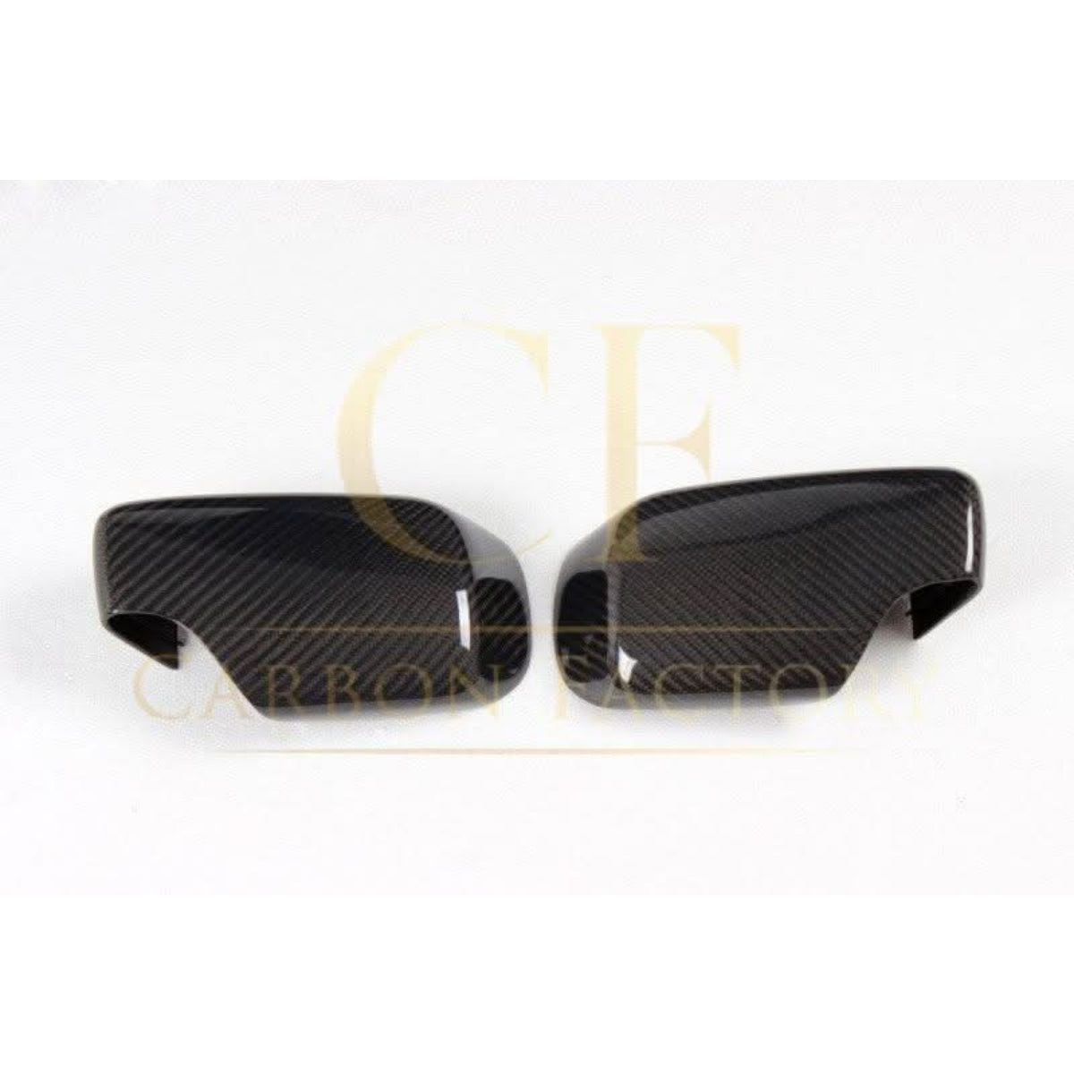OEM Style Carbon Fibre Replacement Mirror Covers for BMW E60 5 Series Pre-LCI E63 6 Series 03-10 - Carbon Factory