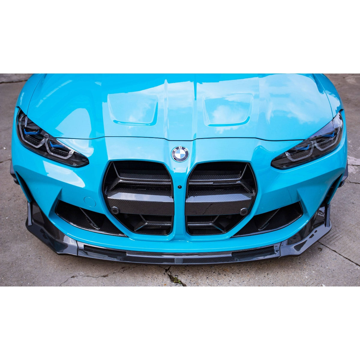 CSL Style Pre-Preg Carbon Fibre Front Grille for BMW G80 M3 G82 G83 M4 21-25 - Carbon Factory