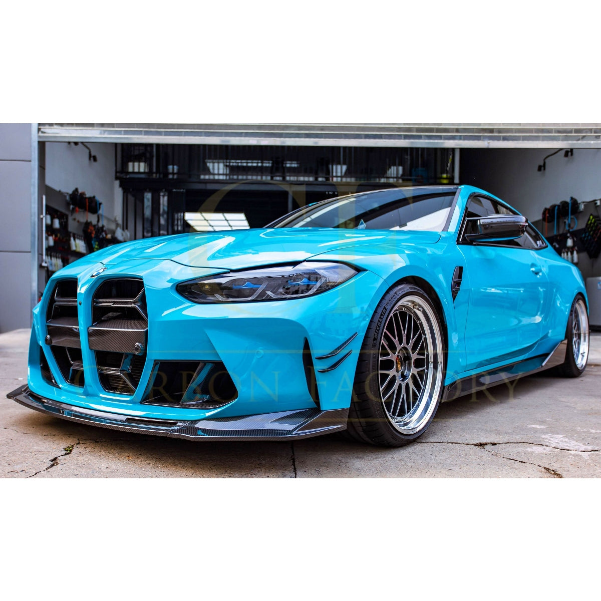 CSL Style Pre-Preg Carbon Fibre Front Grille for BMW G80 M3 G82 G83 M4 21-25 - Carbon Factory