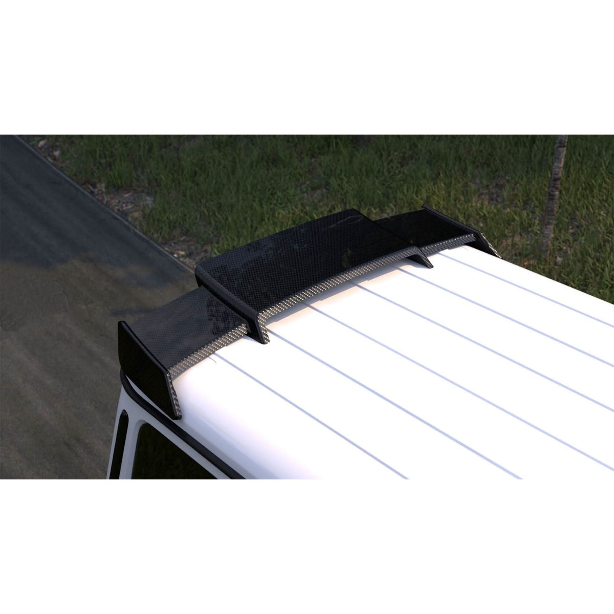AMG Style Pre-Preg Carbon Fibre Roof Spoiler for Mercedes W464 G Class G Wagon 19-Present - Carbon Factory