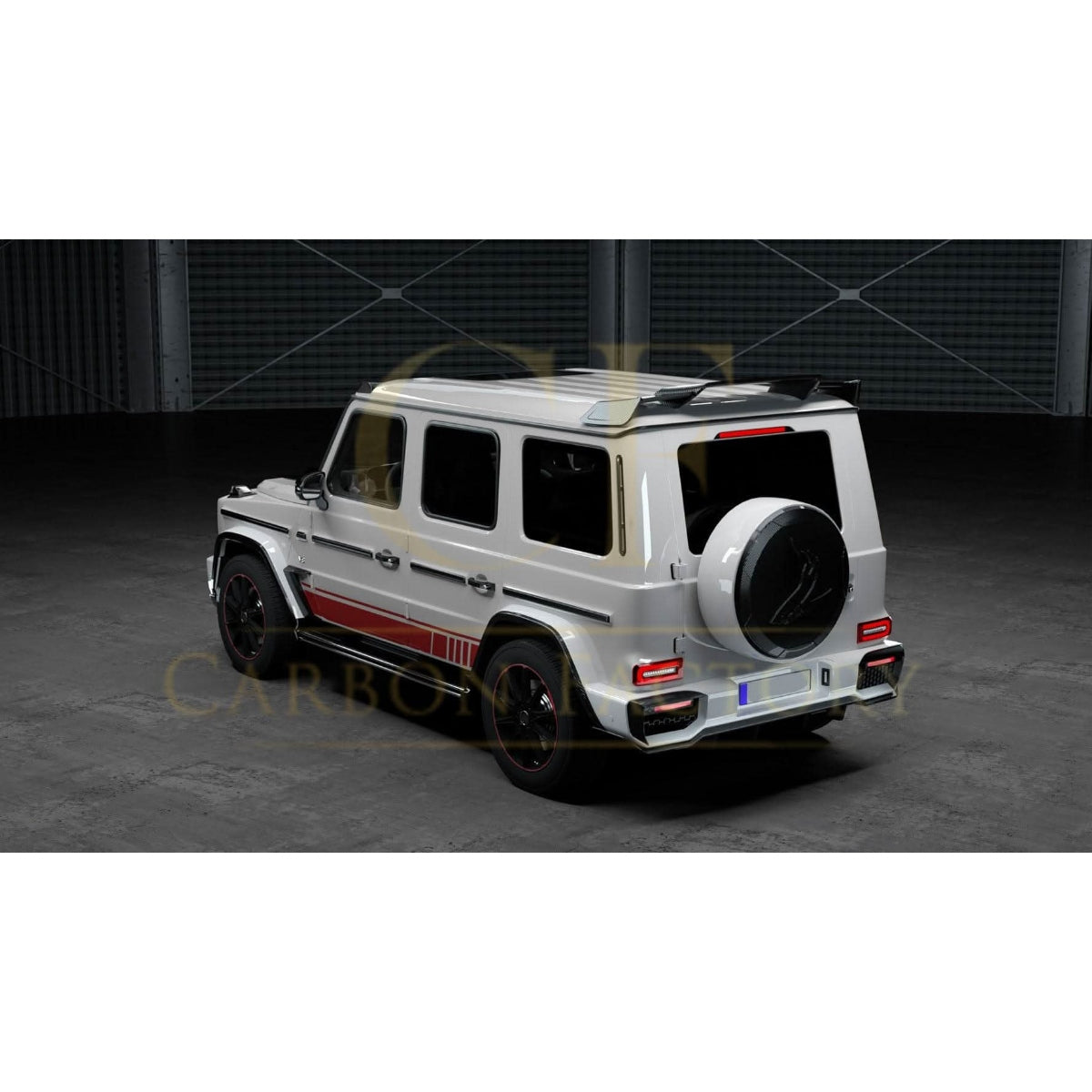 AMG Style Pre-Preg Carbon Fibre Roof Spoiler for Mercedes W464 G Class G Wagon 19-Present - Carbon Factory