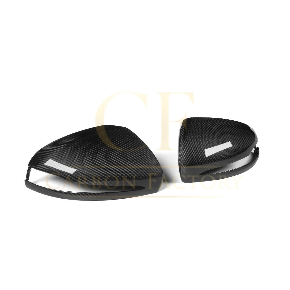 Mercedes Benz W205 W213 W253 W222 Pre-preg Carbon Fibre Replacement Mirror Covers by Carbon Factory - Carbon Factory