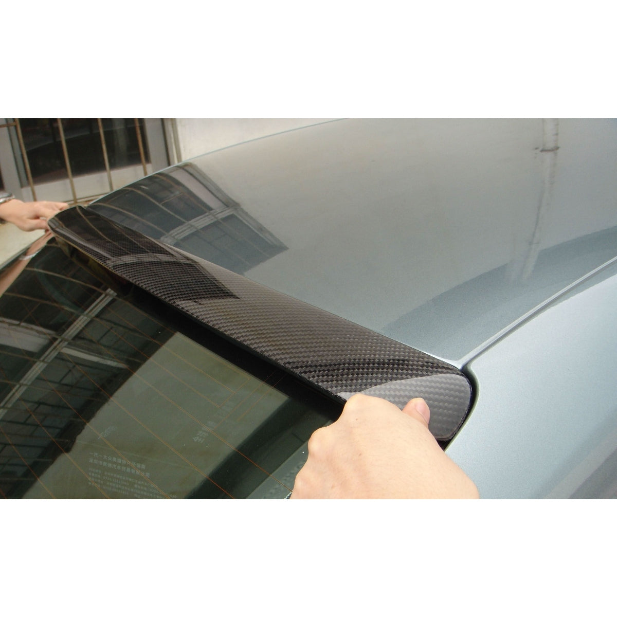 Carbon Fibre Roof Spoiler for Audi A4 B8 08-12 - Carbon Factory