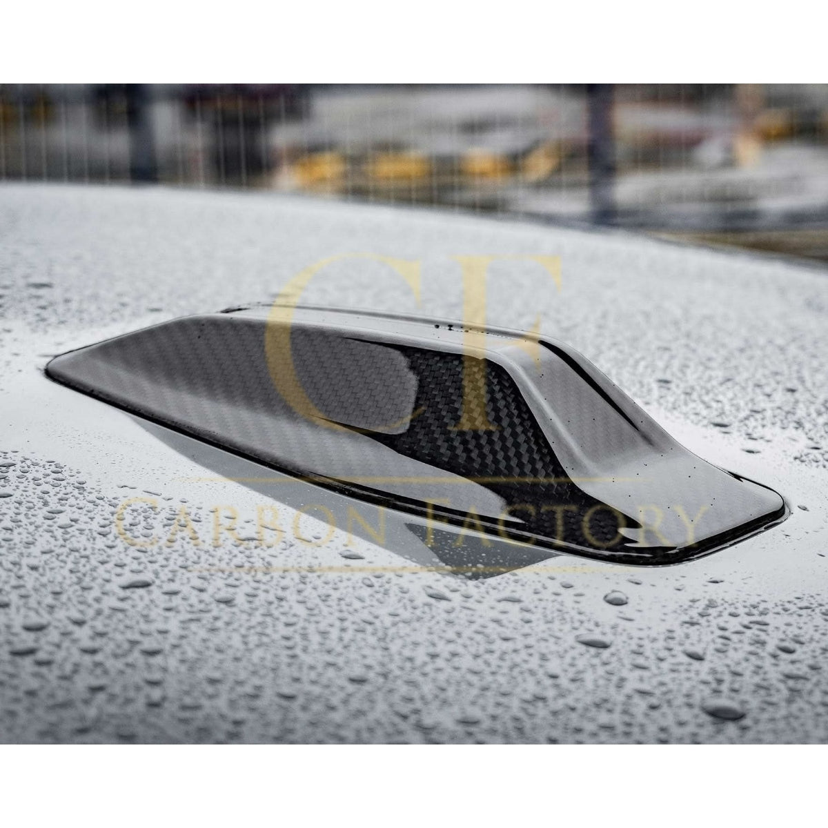 Pre-Preg Carbon Fibre Shark Fin Antenna Cover for BMW G26 4 Series Gran Coupe i4 21-25 - Carbon Factory
