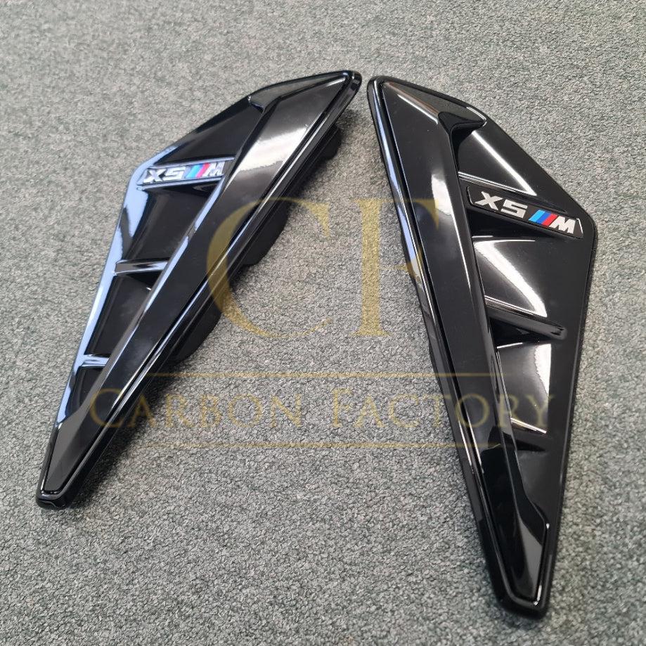 BMW G05 X5 Gloss Black Side Vent Fender Trims 19-Present-Carbon Factory