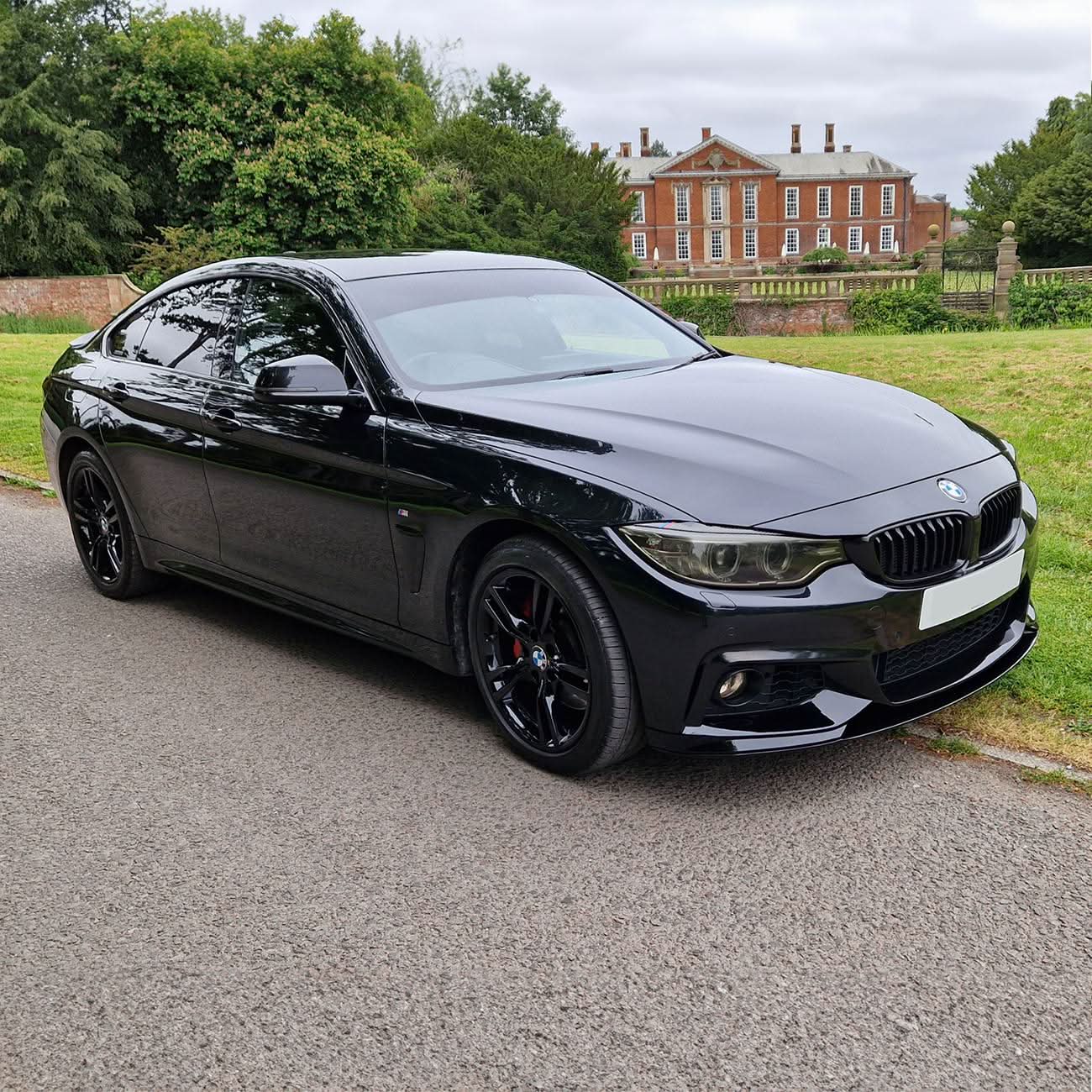 Manipulating Visual Stance: How F32 Gloss Black Side Skirts 'Lower' Your Coupe