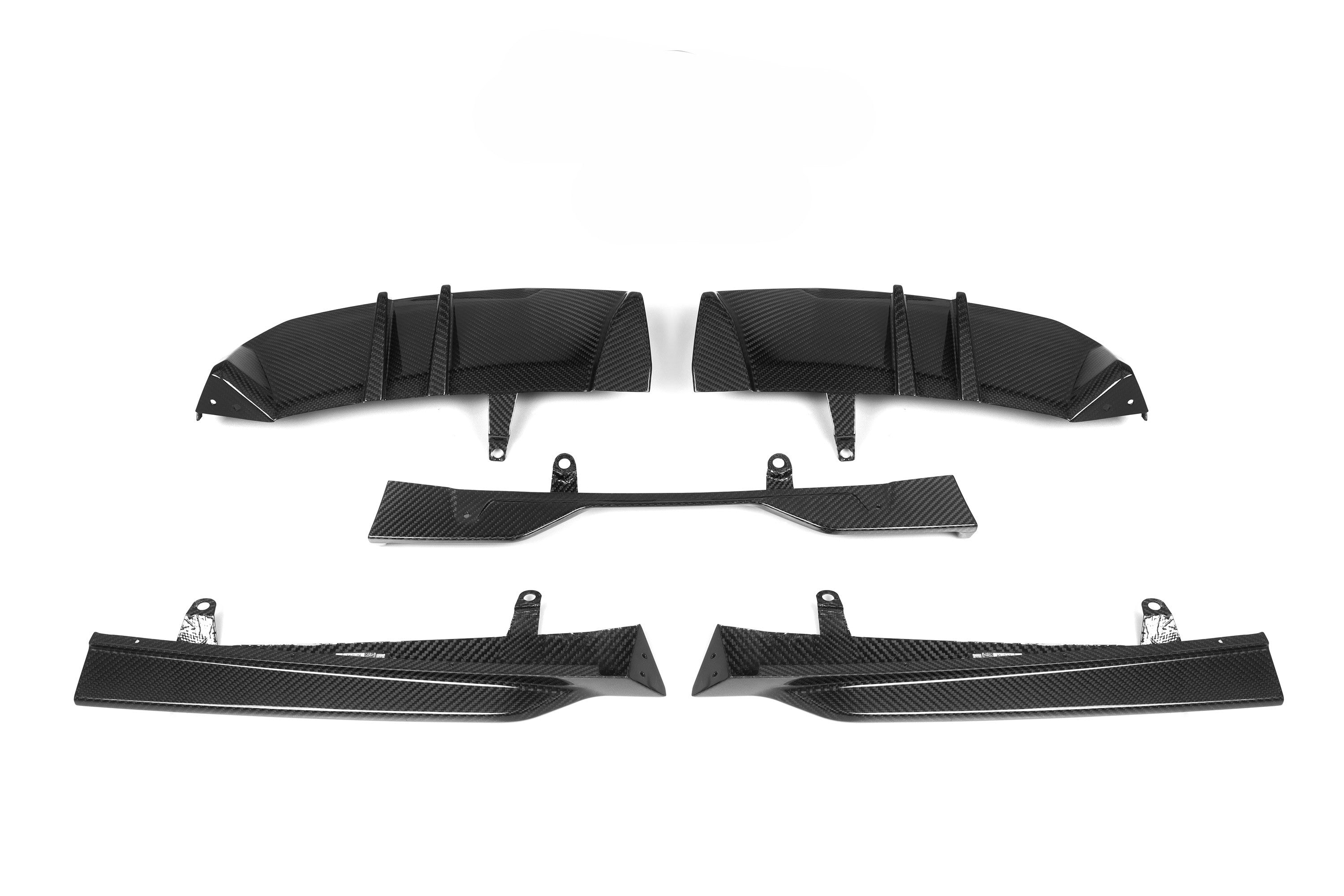 MP Style Pre-Preg Carbon Fibre Rear Diffuser for BMW G60 5 Series 24-Present - Carbon Factory