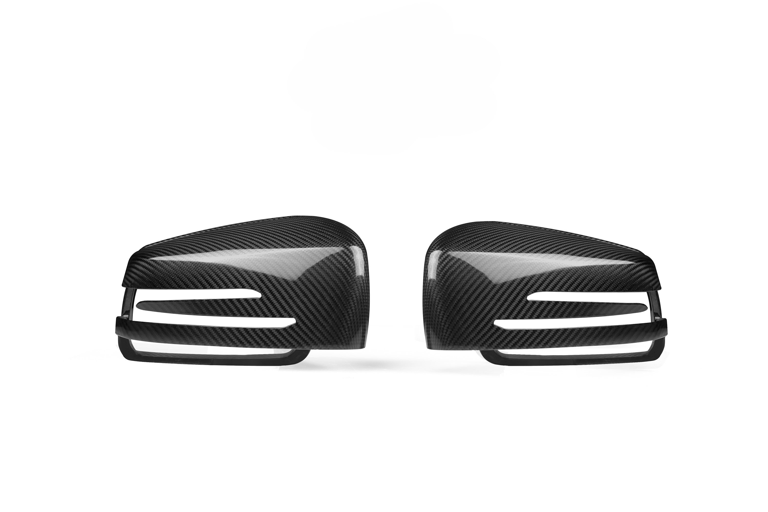 Pre-preg Carbon Fibre Replacement Mirror Covers for Mercedes Benz W463 G Class G Wagon 10-17 - Carbon Factory